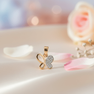 Pingente Delicado Borboleta com Micro Zircônias – Banho Prata 950 e Banho Ouro 18k 🦋✨